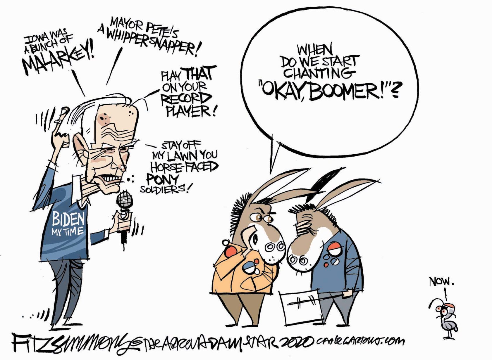Daily Fitz Cartoon: Biden